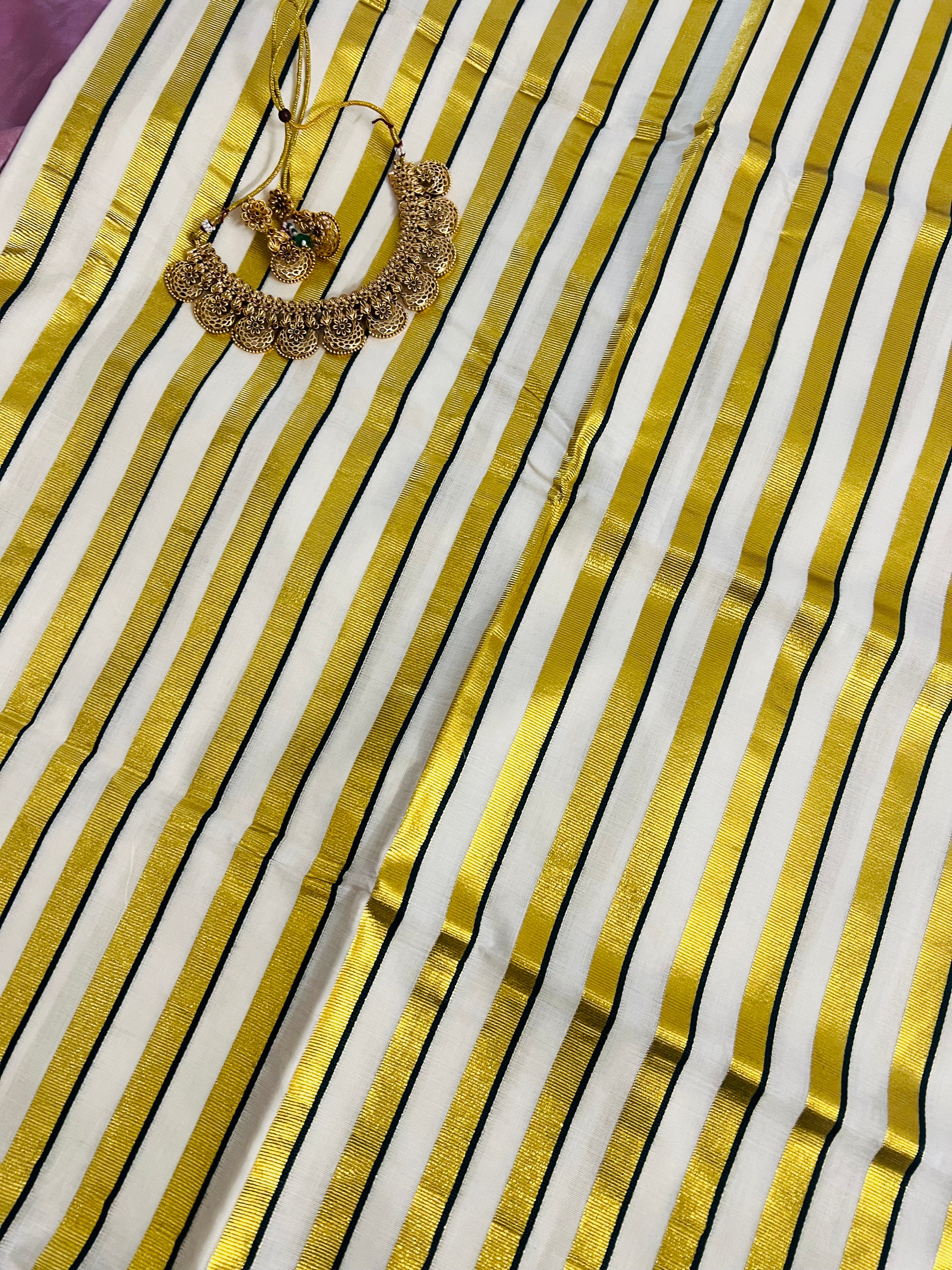 Puliyilakkara with rich pallu